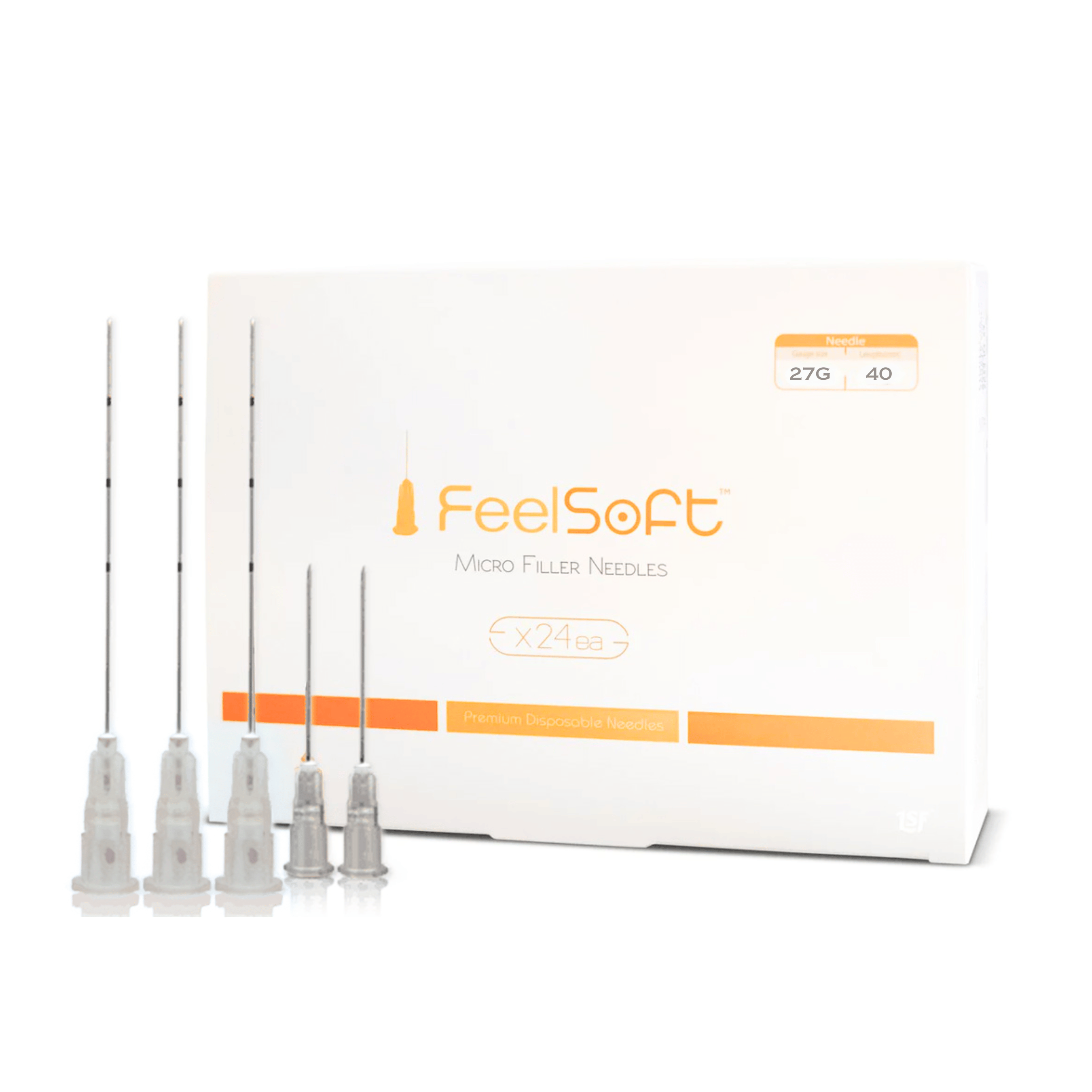 FeelSoft™ Micro Filler Cannula (Box of 24) - 27G x 40mm