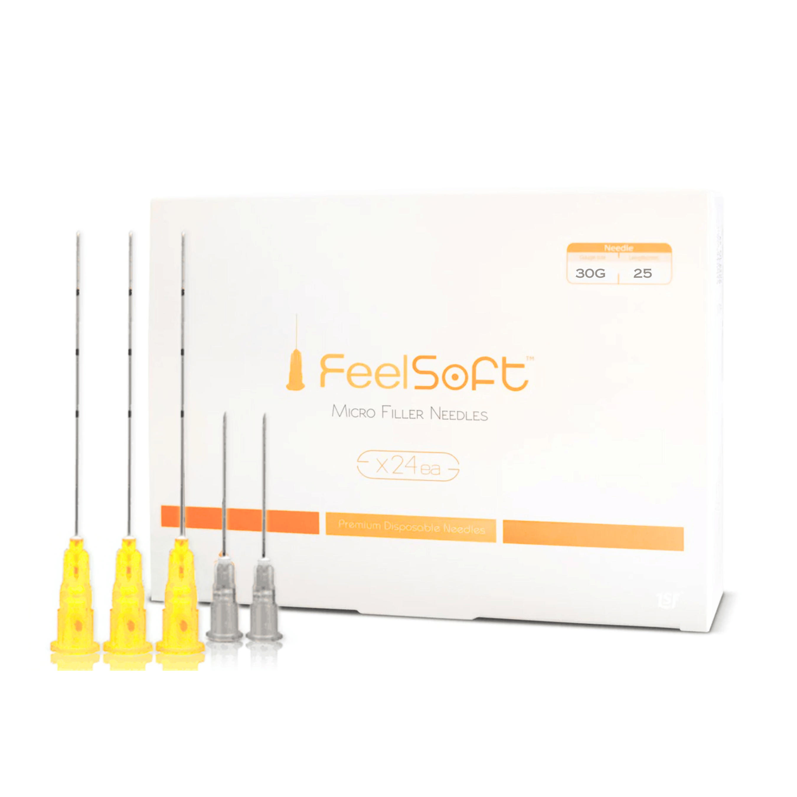 FeelSoft™ Micro Filler Cannula (Box of 24) - 30G x 25mm