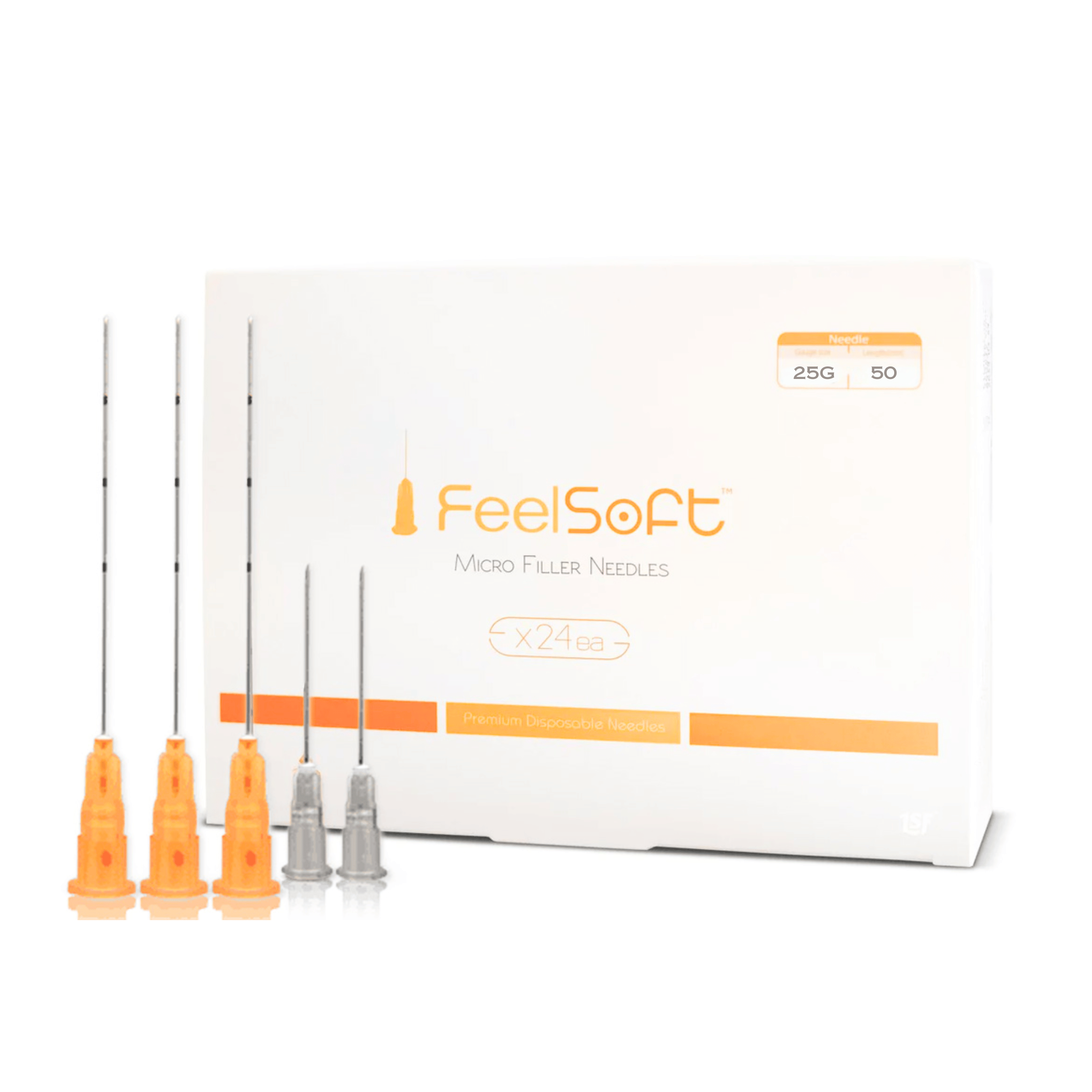 FeelSoft™ Micro Filler Cannula (Box of 24) - 25G x 50mm