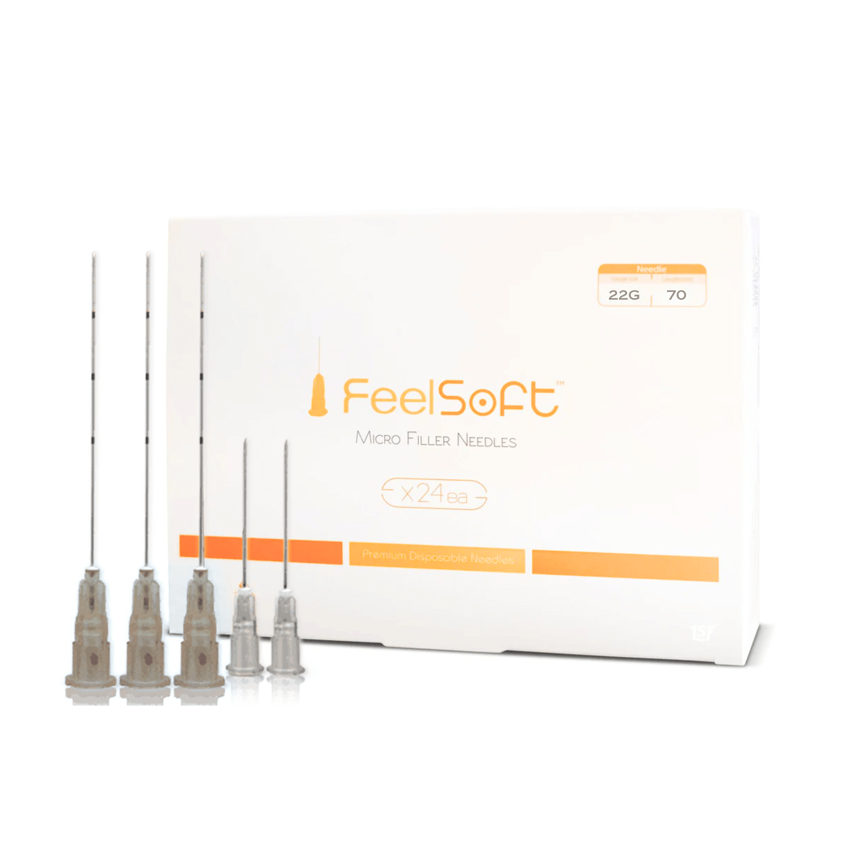 FeelSoft™ Micro Filler Cannula (Box of 24) - 22G x 70mm