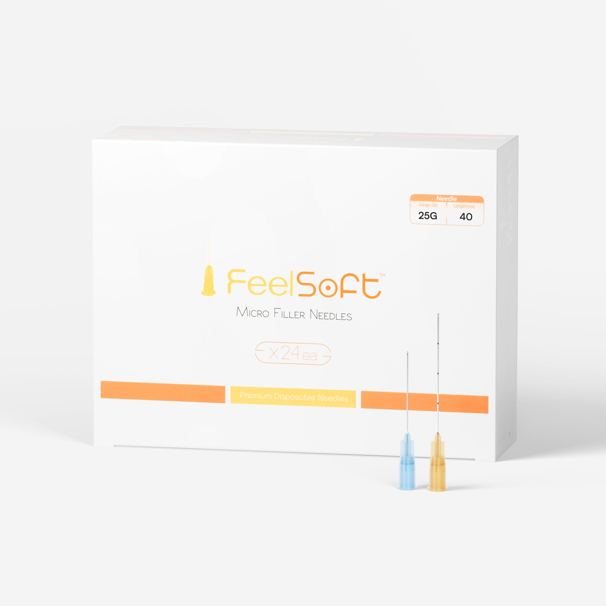 FeelSoft® Micro Filler Cannula (Box of 24) - 25G x 40mm