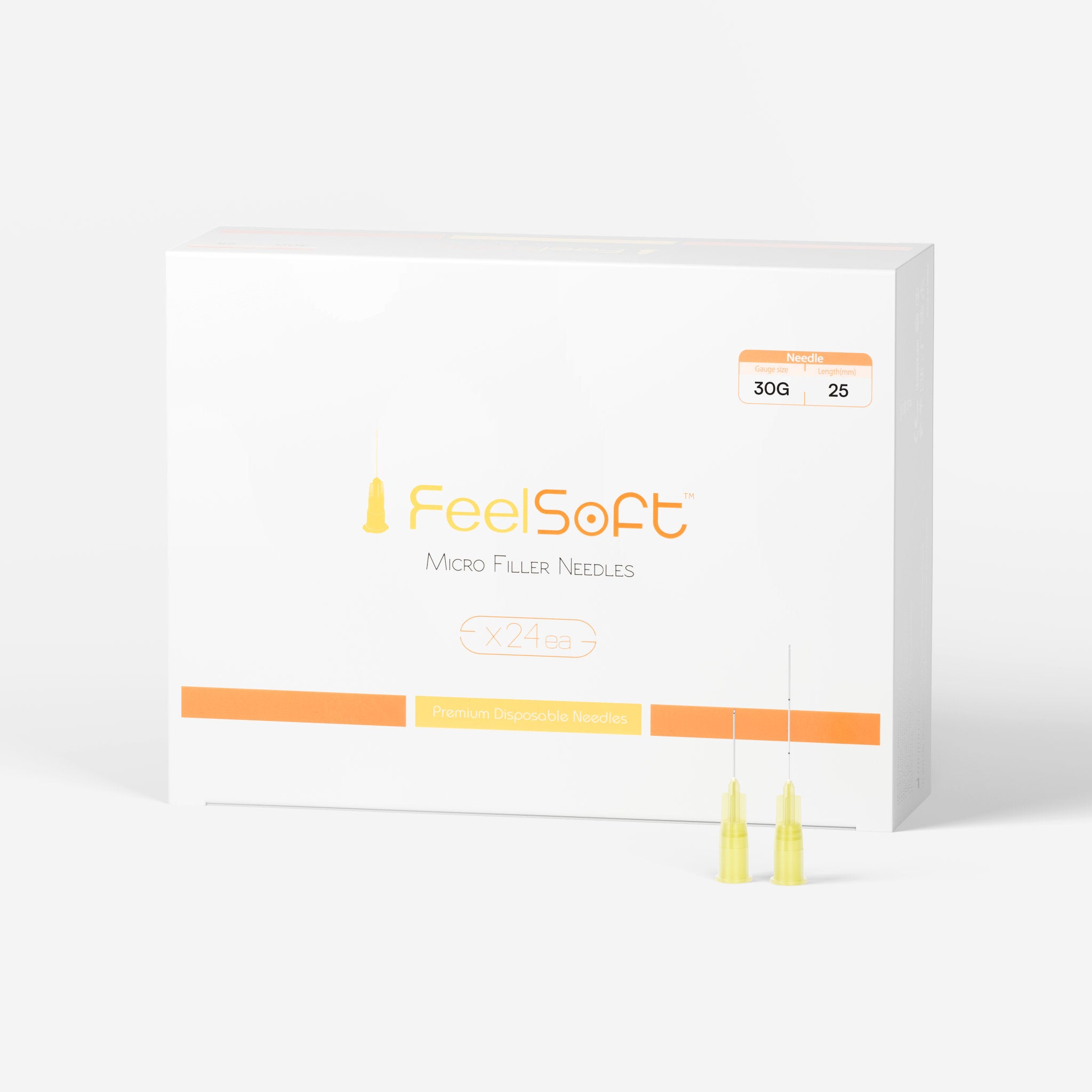 FeelSoft® Micro Filler Cannula (Box of 24) - 30G x 25mm
