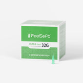 FeelSoft® Ultra-Fine Meso Needles (Box of 100) - 32G x 4mm