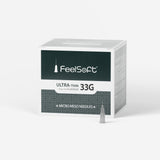 FeelSoft® Ultra-Fine Meso Needles (Box of 100) - 33G x 4mm