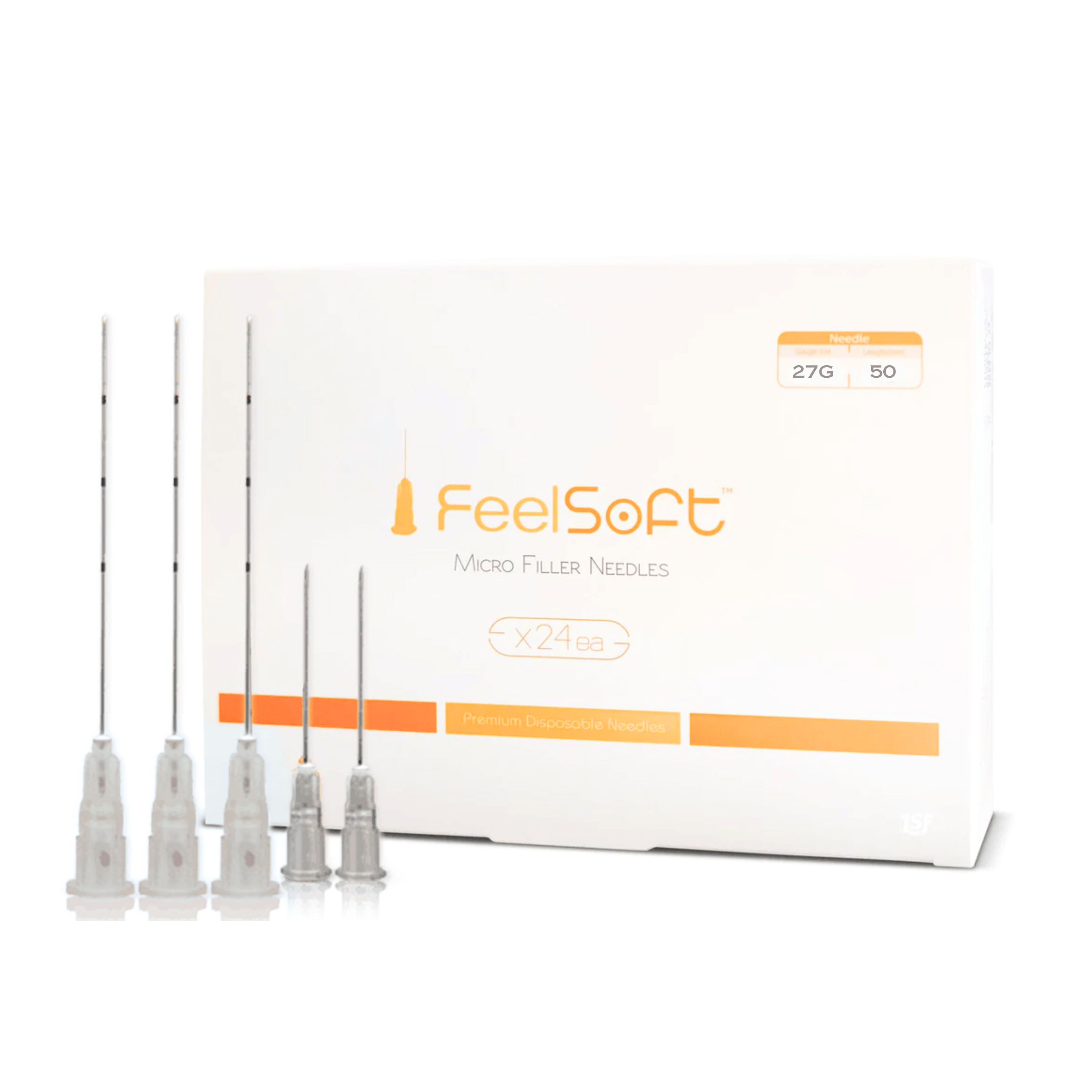 FeelSoft™ Micro Filler Cannula (Box of 24) - 27G x 50mm